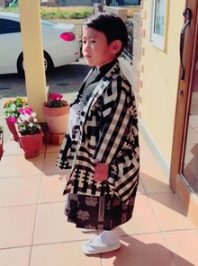 七五三5歳の男の子★ヘアセット★袴のお着付けのサムネイル